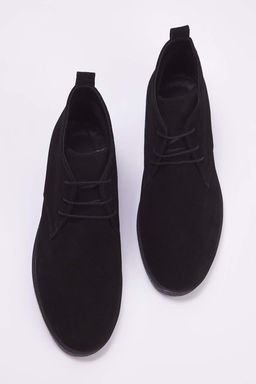 Siyah Hakiki Deri Yarma Suet Bagc?k Detayl? Chealsea Bot TAKAW26BO00017 - Trendyolmilla фото 4