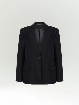 ЕМКА / Однобортный жакет из жатой ткани - Emka фото 6