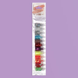 Набор для декора, 12 бутылочек, разноцветные - Qf фото 5