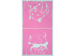 6с103.412ж1 Комяк для настроения(розов.10) Полотенце махровое 50х90см