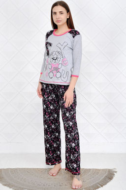 Арт. 4473 Пижама с брюками 54-58 (3 шт) Цвет:ассорти - Калинка фото 3