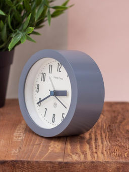 Часы-будильник "Honey time", gray (10х10 см)