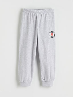 Be?ikta? Bask?l? Erkek ?ocuk Pijama Alt?