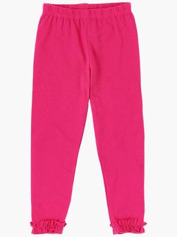 Лосины однотонные с рюшей UD 0298 белый - Mini maxi фото 6