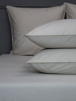 Muslin & Satin Solid color (пыльно бежевый) комплект