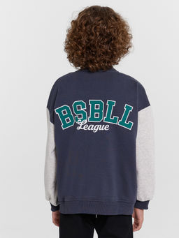 Толстовка для мальчиков в сером цвете - Mark formelle фото 5