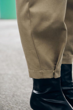 DARTED BAGGY TROUSERS - Zara фото 5