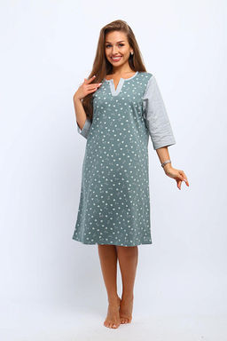 Сорочка теплая, футер с начесом (01060) - Плиона фото 5