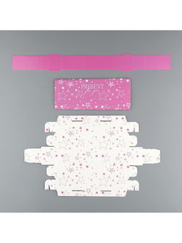 Цена за 5 шт. Коробка для конфет, кондитерская упаковка, 5 ячеек, «Present», 5 х 21 х 3.3 см