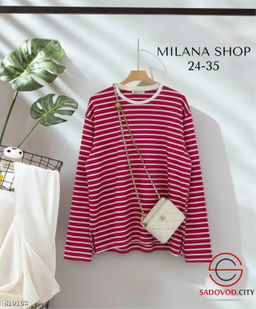 Свитер женский в полоску