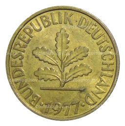 10 пфеннигов 1977 года D Германия