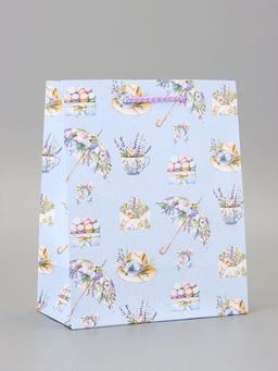 Цена за 2 шт. Пакет подарочный ламинированный «Зонтик» 18×22.3×10 см