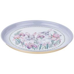 ПОДНОС СЕРВИРОВОЧНЫЙ AGNESS ИРИСЫ 33*2,1 СМ  фото 3