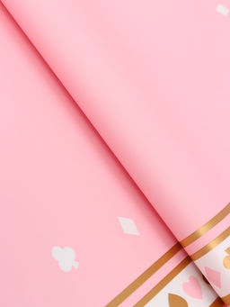 Цена за 20 шт. Пленка флористическая для цветов и букетов «Удача», розовая, 57×57 см