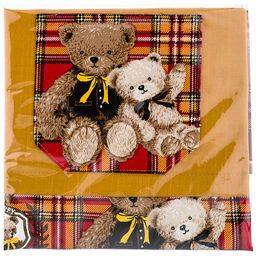 ФАРТУК МИШКИ, ГОРЧИЦА+КРАСНЫЙ Х/Б/П/Э 50/50 - Lefard фото 2