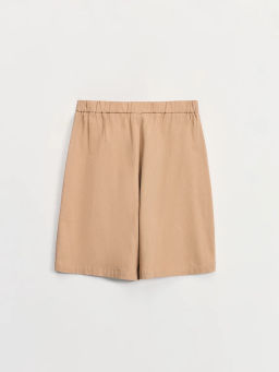 Шорты из вискозы и хлопка с отворотами ZR2605012116-63 / Zarina