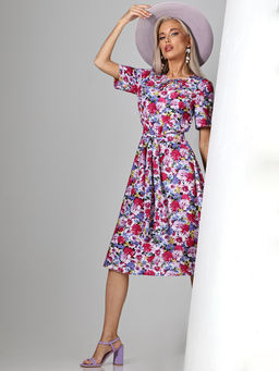 Платье Цветочный роман, кокетка - Dstrend фото 6