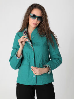 25229 Жакет зеленый