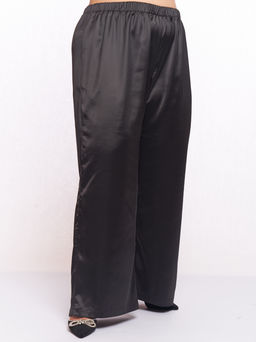 Атласные брюки TBB31337BLK01