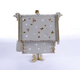 Праздничные новогодние украшения: Избушка на курьих ножках 1013 White - Idh фото 2