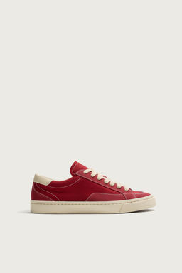 ZAPATILLA TEJIDO / Rojo