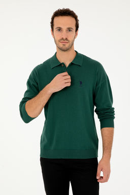 Erkek Koyu YeЕil Basic Kazak - U.s. polo assn фото 3