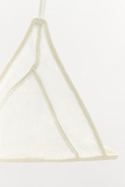STRUCTURED SILK BRALETTE - Zara фото 8