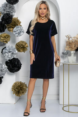 Платье Покоряя сердца (темно-синее) П11238 - Lt collection фото 6