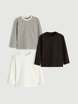 Bisiklet Yaka Erkek ?ocuk Ti??rt 3l?