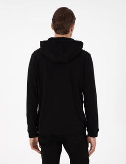 Siyah Regular Fit Kap__onlu __i Polarl_ Sweatshirt - Pierre cardin фото 5