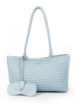 LACCOMA сумка СУ1056-голубой эко кожа хлопок