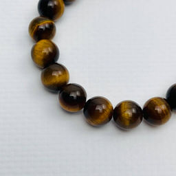 Браслет из Тигрового глаза и Раухтопаза - Радуга самоцветов фото 4