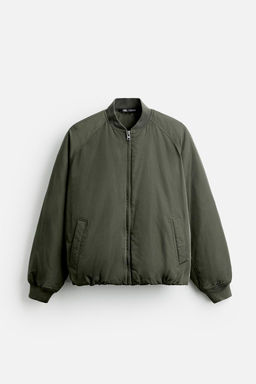 QUILTED BOMBER JACKET - Zara фото 7