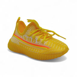 Кроссовки текстильные Y1203-2a желтые