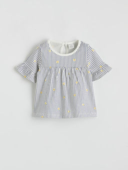 ?izgili K?z Bebek Bluz ve Tayt