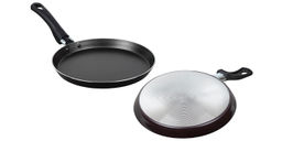 АП_Сковорода для блинов 220 мм, антиприг/покр. 1 ручка, б/кр, а/п, Сплав А5, арт. РАП82662204 Калитв