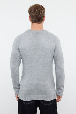 TRENDYOL MAN Kiremit Slim Fit Dar Kesim Bisiklet Yaka Reglan Kol Basic Triko Kazak TMNAW25KZ00000 - Trendyolmilla фото 52