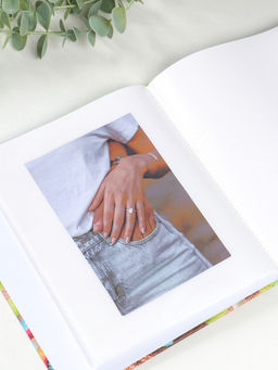 Фотоальбом на 100 фото 13×18 см «Вязаный домик», в коробке, 5×18×20.5 см