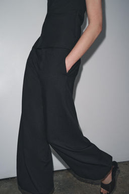 ZW COLLECTION CUFFED BALLOON TROUSERS
