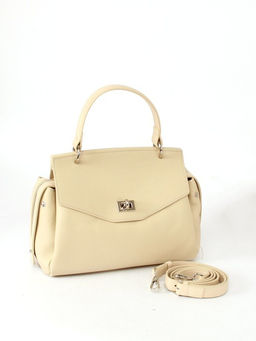 Сумка женская натуральная кожа GU 2066-76010, 2отд, плечевой ремень, молочный SALE 265749