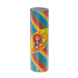 Цена за 12 шт. Серпантин Радуга, диагональ, набор 18 катушек