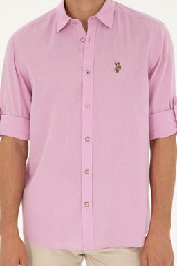 U. S. Polo Assn / Мужская базовая рубашка с длинным рукавом Magnolia - U.s. polo assn фото 6