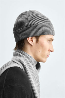 BASIC KNIT BEANIE - Zara фото 2