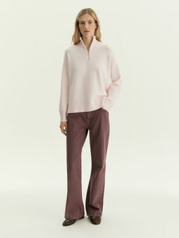 Свитер Emka B3144/cwarts из вискозы с нейлоном розовый фото 4