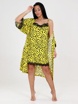 607-ХС ЖЕНСКИЙ КОМПЛЕКТ ДВОЙКА (Желтый) - А-дина фото 3