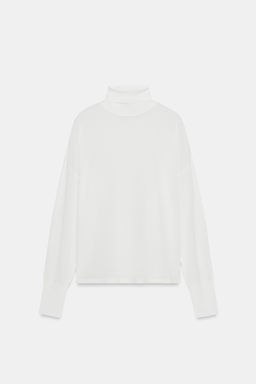 EXTRA-FINE KNIT HIGH NECK JUMPER - Zara фото 5