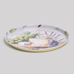 ПОДНОС СЕРВИРОВОЧНЫЙ AGNESS GOURMET FEAST 33*2,1 СМ  фото 2