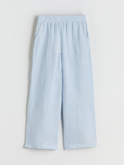 Beli Lastikli M?slin K?z ?ocuk Pantolon