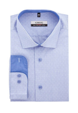 Сорочка мужская длинный рукав GREG 213/131/6054/ZV/1_GB  фото 2