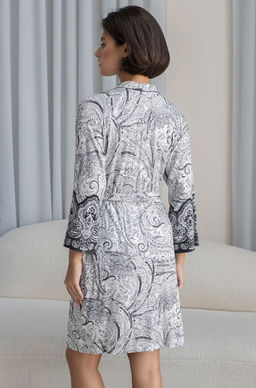 Lucia 1913 Короткий запашной халат Mia-Amore  фото 2